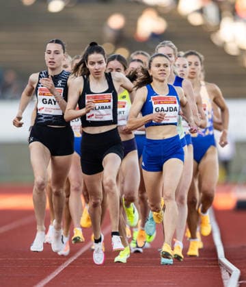 260528 Sylwana Gajda of Poland competes in women™s 1500 meter during the Trond Mohn Games on May 28, 2026 in Bergen. Photo: Marius Simensen BILDBYRAN COP 238 MM0068 athletics bbeng friidrett friidrott norge norway trond mohn games Dam kvinner Women Copyright: MARIUSxSIMENSEN BB260528ZG029