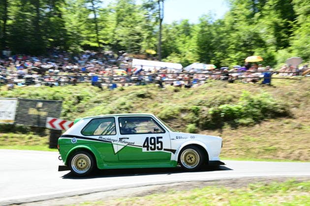 RECORD DATE NOT STATED 495 Juergen Gerspacher (GER), VW Golf 1 GER, Motorsport, 62. Wolfsfelder Bergrennen, Wolfsfeld, Eifel, Rheinland-Pfalz, Deutschland, 25.05.2026 GER, Motorsport, 62. Wolfsfelder Bergrennen, Wolfsfeld, Eifel, Rheinland-Pfalz, Deutschland, 25.05.2026 Wolfsfeld Copyright: xEibner-Pressefoto JuergenxAugstx EP_JAT