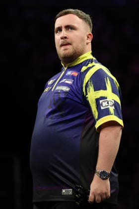 RECORD DATE NOT STATED 28th May 2026, The 02 Arena, London, England; 2026 PDC Bet MGM Premier League Darts Final; Luke Littler looks on during his match against Gerwyn Price HenningxvonxJagow