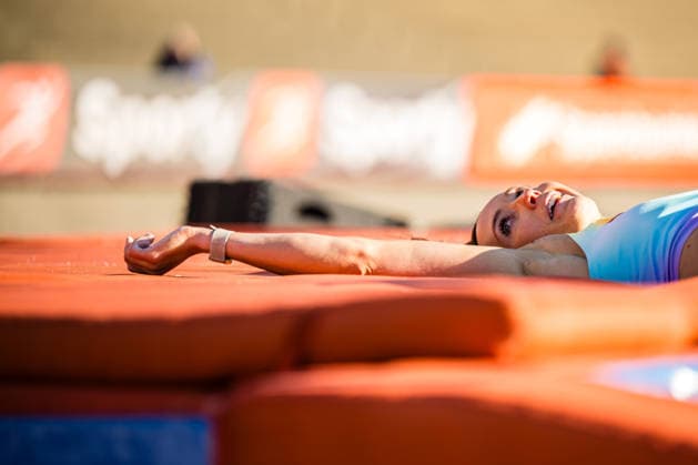 260528 Lene Retzius of Norway competes in women™s pole vault during the Trond Mohn Games on May 28, 2026 in Bergen. Photo: Marius Simensen BILDBYRAN Cop 238 MM0068 athletics bbeng friidrett friidrott norge norway trond mohn games Copyright: MARIUSxSIMENSEN BB260528ZU060