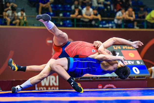 U17, U 17 Wrestling Asian Championships 71kg GR - Baiel Bakytbekovich Nuraliev (KGZ) df. Junho Oh (KOR)