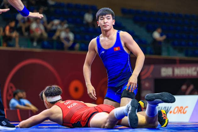 U17, U 17 Wrestling Asian Championships 71kg GR - Baiel Bakytbekovich Nuraliev (KGZ) df. Junho Oh (KOR)