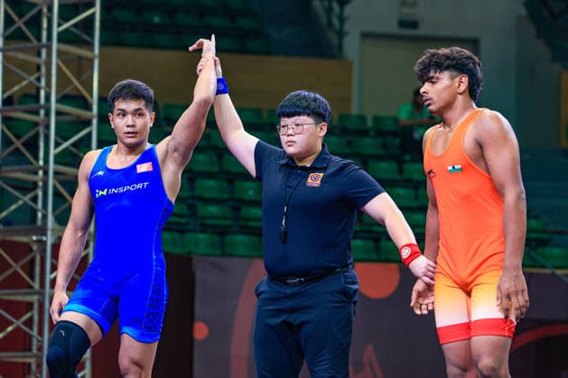 U17, U 17 Wrestling Asian Championships 80kg GR - Edil Nurbekov (KGZ) df. Suraj Sharma (IND)