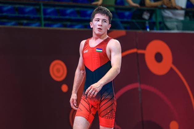 U17, U 17 Wrestling Asian Championships 71kg GR - Kodirjon Fozilov (UZB)