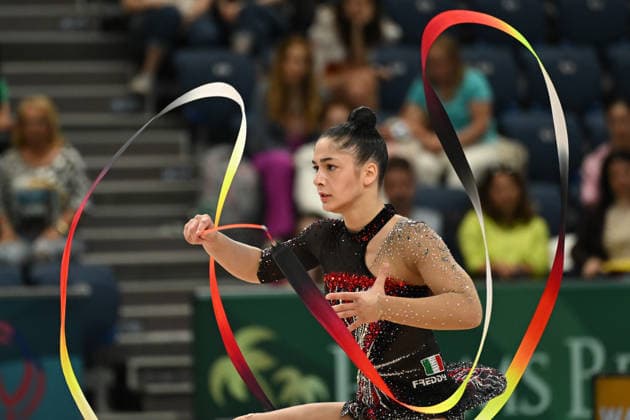 IPA85155690 - RAFFAELI Sofia (ITA) during European Championships in Rhythmic gymnastics, Rhythmische Sportgymnastik, RSG Gymnastics in Varna, Bulgaria, May 29 2026  Copyright: xFilippoxTomasi IPAxSportx xx 85155690
