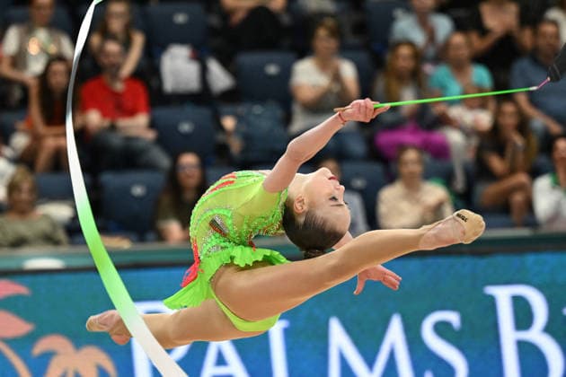 OTHER - Gymnastics - European Championships in Rhythmic gymnastics, Rhythmische Sportgymnastik, RSG Photo by IPA ABACAPRESS.COM85155642 - NIKOLOVA Stiliana (BUL) during European Championships in Rhythmic Gymnastics, Gymnastics in Varna, Bulgaria, May 29 2026 Varna Bulgaria  Copyright: xIPAxSport ABACAx