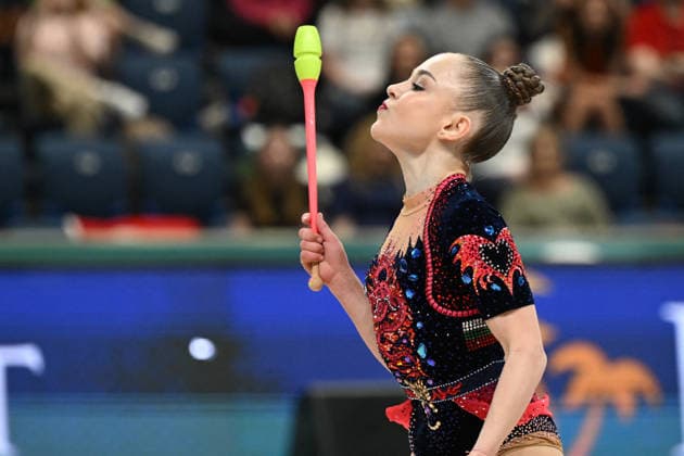 OTHER - Gymnastics - European Championships in Rhythmic gymnastics, Rhythmische Sportgymnastik, RSG Photo by IPA ABACAPRESS.COM85155681 - NIKOLOVA Stiliana (BUL) during European Championships in Rhythmic Gymnastics, Gymnastics in Varna, Bulgaria, May 29 2026 Varna Bulgaria  Copyright: xIPAxSport ABACAx
