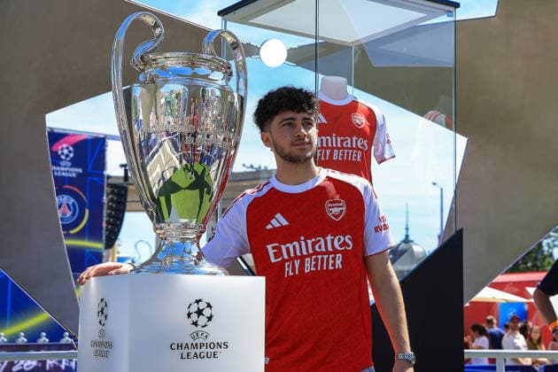Arsenal Paris Saint Germain Fan Park Fan Park ahead of the Champions League Final between Arsenal and Paris Saint Germain at Heroes Square, Budapest, Hungary on 29 May 2026. Budapest Heroes Square Hungary Editorial use only , Copyright: xChrisxFoxwellx PSI-24346-0006