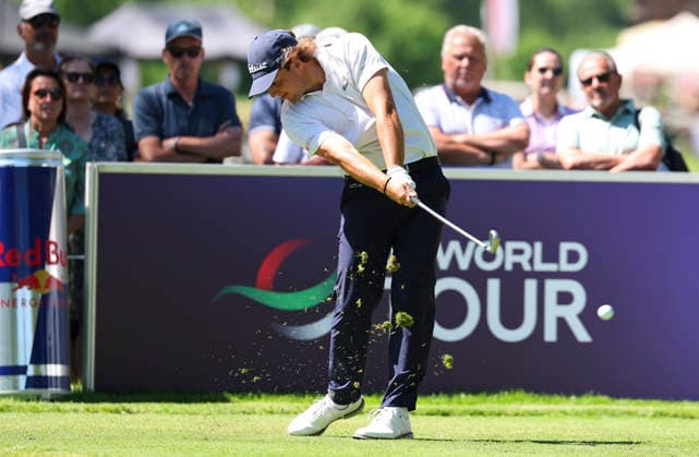 GOLF - Austrian Alpine Open KITZBÜHEL,AUSTRIA,29.MAY.26 - GOLF - DP World Tour, Austrian Alpine Open, GC Kitzbuehel-Schwarzsee-Reith. Image shows Oihan Guillamoundeguy (FRA).  GEPAxpictures xAmirxBeganovic