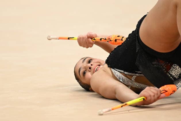 IPA85156144 - RAFFAELI Sofia (ITA) during European Championships in Rhythmic gymnastics, Rhythmische Sportgymnastik, RSG Gymnastics in Varna, Bulgaria, May 29 2026  Copyright: xFilippoxTomasi IPAxSportx xx 85156144