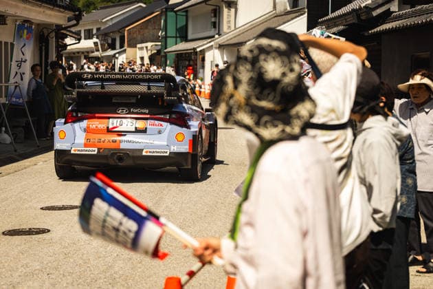 AUTO - WRC, Motorsport Rallye, WM - RALLY JAPAN 2026 11 Thierry NEUVILLE, Martijn WYDAEGHE, Hyundai i20 N Rally1, action during the 2026 Rally Japan, 7th round of the 2026 FIA WRC World Rally Car Championship, from May 28 to 30, 2026 at Toyota, Aichi, Japan - ToyotaJapan  Copyright: xNikosxKatikisx