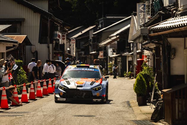 AUTO - WRC, Motorsport Rallye, WM - RALLY JAPAN 2026 11 Thierry NEUVILLE, Martijn WYDAEGHE, Hyundai i20 N Rally1, action during the 2026 Rally Japan, 7th round of the 2026 FIA WRC World Rally Car Championship, from May 28 to 30, 2026 at Toyota, Aichi, Japan - ToyotaJapan  Copyright: xNikosxKatikisx