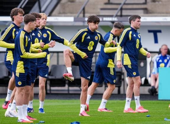 Aaron Hickey of Scotland Scotland Team Training, Football, Hampden Park, Glasgow, Scotland, UK - 29 May 2026Glasgow Hampden Park United Kingdom EDITORIAL USE ONLY No use with unauthorised audio, video, data, fixture lists, club league logos or live services. Online in-match use limited to 120 images, no video emulation. No use in betting, games or single club league player publications.  Copyright: xStuartxWallace Shutterstockx 16902976ap