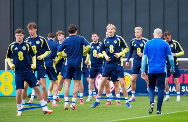 Luke Graham of Scotland Scotland Team Training, Football, Hampden Park, Glasgow, Scotland, UK - 29 May 2026Glasgow Hampden Park United Kingdom EDITORIAL USE ONLY No use with unauthorised audio, video, data, fixture lists, club league logos or live services. Online in-match use limited to 120 images, no video emulation. No use in betting, games or single club league player publications.  Copyright: xStuartxWallace Shutterstockx 16902976as