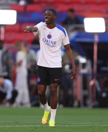 Ousmane Dembà là of Paris Saint-Germain Paris Saint-Germain Training Session, UEFA Champions League, Final, Football, Puskas Arena, Budapest, Hungary - 29 May 2026Budapest Puskas Arena Hungary EDITORIAL USE ONLY No use with unauthorised audio, video, data, fixture lists, club league logos or live services. Online in-match use limited to 120 images, no video emulation. No use in betting, games or single club league player publications. Copyright: xKieranxMcManus Shutterstockx 16898279aj