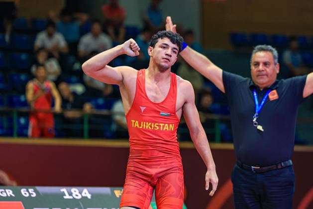 U17, U 17 Wrestling Asian Championships 65kg GR - Amirjon Obidov (TJK)