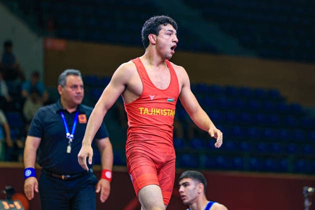 U17, U 17 Wrestling Asian Championships 65kg GR - Amirjon Obidov (TJK)