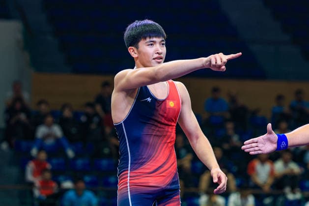 U17, U 17 Wrestling Asian Championships 71kg GR - Baiel Bakytbekovich Nuraliev (KGZ)