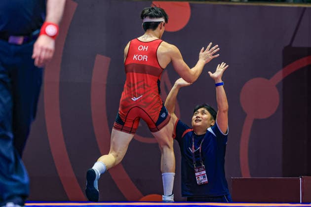U17, U 17 Wrestling Asian Championships 71kg GR - Junho Oh (KOR)