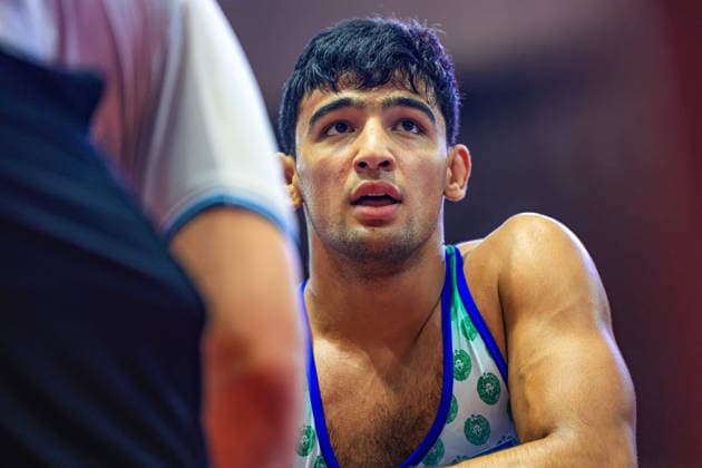 U17, U 17 Wrestling Asian Championships 80kg GR - Abdulaziz Kholmirzaev (UZB)