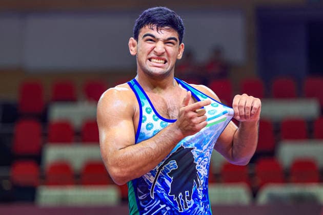 U17, U 17 Wrestling Asian Championships 80kg GR - Abdulaziz Kholmirzaev (UZB)