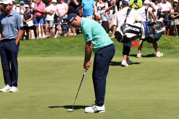 KITZBUEHEL, AUSTRIA - MAY 29: Local Hero STRAKA, Sepp (AUT) putting at the Austrian Alpine Open presented by Kitzbuehel Tirol, DP World TOUR, Round 2 on May 29, 2026 in Kitzbuehel, Austria.DP World Tour Austrian Alpine Open, Kitzbuehel, 29.05.2026 Tirol Austria Copyright: xPhotographer:xNilsxKoepkex