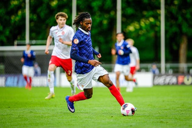 UEFA Under-17 European Championship, EM, Europameisterschaft Estonia 2026 Noha Tiehi in action during the UEFA Under-17 European Championship Group-A match between France U-17 vs Denmark U-17 national teams, Tallinn Estonia 29.05.2026 Tallinn A Le Coq Arena Estonia Copyright: xMaurixLevandix