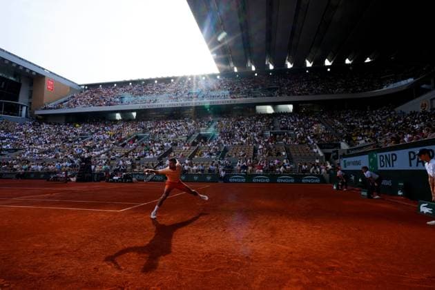 Novak Djokovic in third round action French Open Tennis, Day Six, Tennis, Roland Garros, Paris, France - 29 May 2026Paris Roland Garros France EDITORIAL USE ONLY No use with unauthorised audio, video, data, fixture lists, club league logos or live services. Online in-match use limited to 120 images, no video emulation. No use in betting, games or single club league player publications. Copyright: xJavierxGarcia Shutterstockx 16898312bf