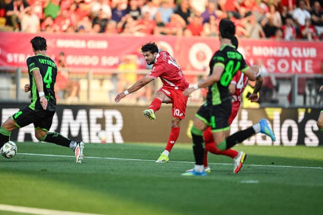FOOTBALL - Serie B - Playoffs - Final - AC Monza vs US Catanzaro Photo by IPA ABACAPRESS.COM85167389 - Patrick Cutrone of AC Monza in action during the Italian Serie BKT second leg Final football match between AC Monza and and US Catanzaro on 29 of May 2026 at U-Power stadium in Monza, Italy. Photo Tiziano Ballabio Monza Italy  Copyright: xIPAxSport ABACAx