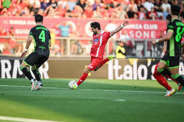 FOOTBALL - Serie B - Playoffs - Final - AC Monza vs US Catanzaro Photo by IPA ABACAPRESS.COM85167395 - Patrick Cutrone of AC Monza in action during the Italian Serie BKT second leg Final football match between AC Monza and and US Catanzaro on 29 of May 2026 at U-Power stadium in Monza, Italy. Photo Tiziano Ballabio Monza Italy  Copyright: xIPAxSport ABACAx