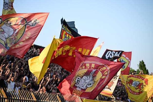 FOOTBALL - Serie B - Playoffs - Final - AC Monza vs US Catanzaro Photo by IPA ABACAPRESS.COM85167401 - US Catanzaro supporters during the Italian Serie BKT second leg Final football match between AC Monza and US Catanzaro on 29 of May 2026 at U-Power stadium in Monza, Italy. Photo Tiziano Ballabio Monza Italy  Copyright: xIPAxSport ABACAx