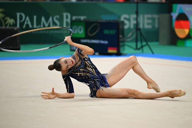 OTHER - Gymnastics - European Championships in Rhythmic gymnastics, Rhythmische Sportgymnastik, RSG Photo by IPA ABACAPRESS.COM85176347 - VARFOLOMEEV Darja (GER) during European Championships in Rhythmic Gymnastics, Gymnastics in Varna, Bulgaria, May 30 2026 Varna Bulgaria  Copyright: xIPAxSport ABACAx