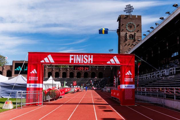 260530 Stockholms Stadion inför Stockholm Marathon den 30 maj 2026 i Stockholm. Copyright: KENTAxJÖNSSON BB260530KJ001