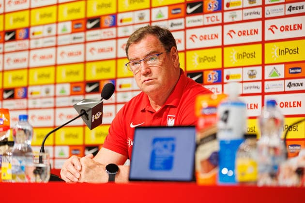 Jerzy Urban seen during Official press conference, PK, Pressekonferenz and training of Poland National football team before Friendly match game against Ukraine (Ernest Kolodziej Ball Raw Images) Wroclaw Tarczynski Arena Poland Copyright: xErnestxKolodziejx ernestkolodziej_poland_conference_2526_OL_5018