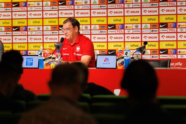 Jerzy Urban seen during Official press conference, PK, Pressekonferenz and training of Poland National football team before Friendly match game against Ukraine (Ernest Kolodziej Ball Raw Images) Wroclaw Tarczynski Arena Poland Copyright: xErnestxKolodziejx ernestkolodziej_poland_conference_2526_OL_5079