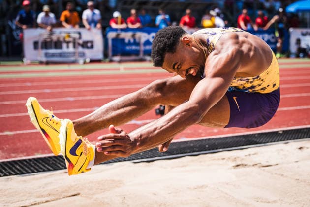 51. Hypomeeting, Goetzis (AT), 30.05.2026 GOETZIS, SWITZERLAND - MAY 30: Leo NEUGEBAUER of Germany competes in the long jump of the mens decathlon at the 51. Hypomeeting, Goetzis (AT) on May 30, 2026 in Goetzis, Switzerland. Copyright: xBEAUTIFULxSPORTS UlfxSchillerx