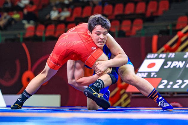 U17, U 17 Wrestling Asian Championships 71kg FS - Adilet Rysbay (KAZ) df. Towa Doi (JPN)