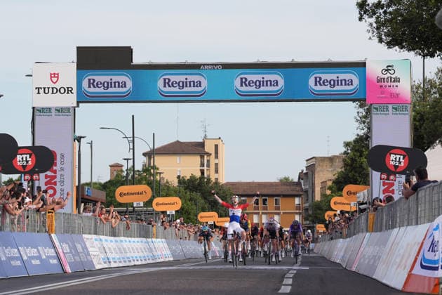 Netherlands™s Lorena Wiebes of Team SD Worx - Protime™s winner of stage during Stage 1 of the Giro d™Italia Women, from Cesenatico to Ravenna, Italy, Saturday, May 30, 2026  Copyright: xDavidexSpada LaPressex