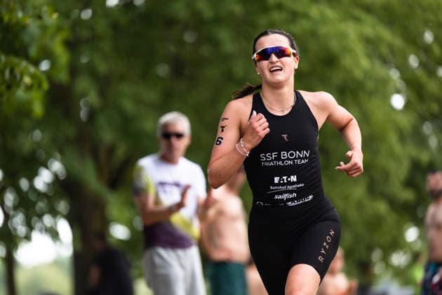 1. Triathlon-Bundesliga Kraichgau Imke Bosch (GER, SSF Bonn Triathlon TEAM) Ubstadt-Weiher Deutschland Copyright: xMarcelxHilgerx