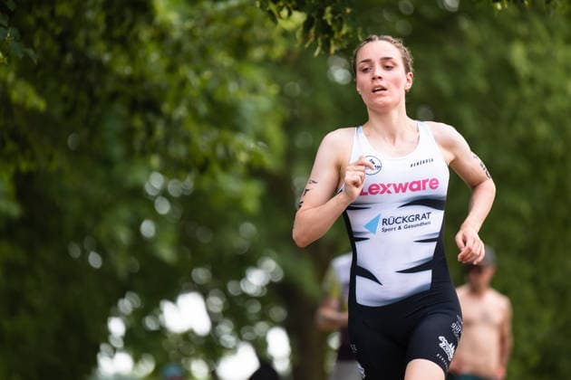 1. Triathlon-Bundesliga Kraichgau Helen Scheffold (GER, Tri-Team Freiburg) Ubstadt-Weiher Deutschland Copyright: xMarcelxHilgerx