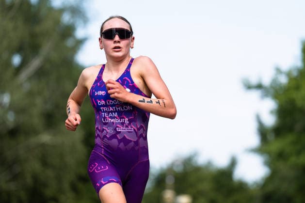 1. Triathlon-Bundesliga Kraichgau Kimey Casanova (SUI, Dr. Loges Triathlon Team LuÌˆneburg) Ubstadt-Weiher Deutschland Copyright: xMarcelxHilgerx