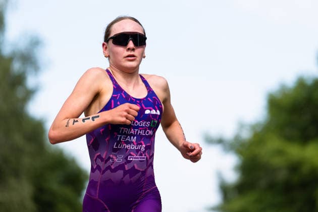 1. Triathlon-Bundesliga Kraichgau Kimey Casanova (SUI, Dr. Loges Triathlon Team LuÌˆneburg) Ubstadt-Weiher Deutschland Copyright: xMarcelxHilgerx