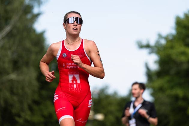 1. Triathlon-Bundesliga Kraichgau Carolin Meyer (GER, Dresdner Spitzen Team Mitteldeutschland) Ubstadt-Weiher Deutschland Copyright: xMarcelxHilgerx