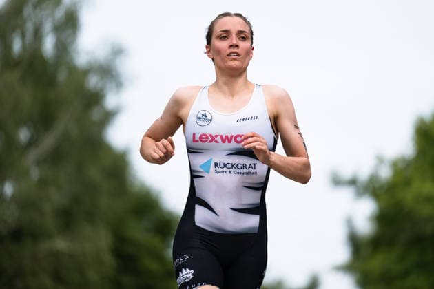 1. Triathlon-Bundesliga Kraichgau Helen Scheffold (GER, Tri-Team Freiburg) Ubstadt-Weiher Deutschland Copyright: xMarcelxHilgerx