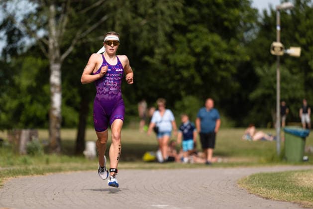 1. Triathlon-Bundesliga Kraichgau Franka Rust (GER, Dr. Loges Triathlon Team LuÌˆneburg) Ubstadt-Weiher Deutschland Copyright: xMarcelxHilgerx