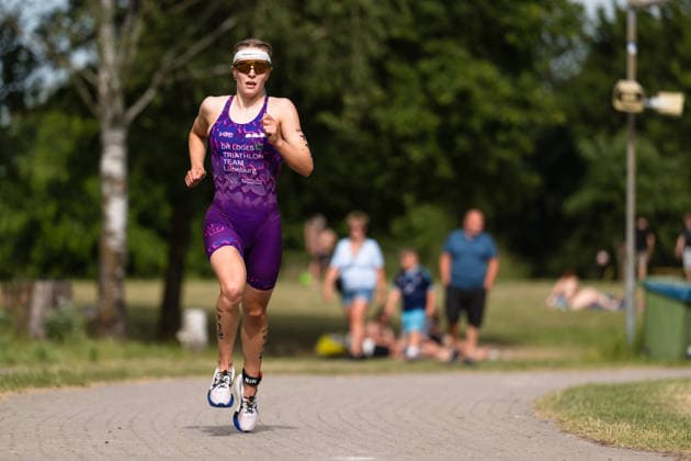 1. Triathlon-Bundesliga Kraichgau Franka Rust (GER, Dr. Loges Triathlon Team LuÌˆneburg) Ubstadt-Weiher Deutschland Copyright: xMarcelxHilgerx