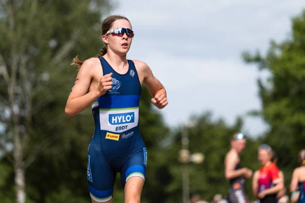1. Triathlon-Bundesliga Kraichgau Chiara GoÌˆttler (GER, Hylo Team Viernheim Saar) Ubstadt-Weiher Deutschland Copyright: xMarcelxHilgerx