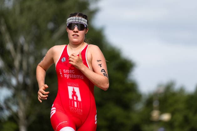 1. Triathlon-Bundesliga Kraichgau Lena Cecilia Riedel (GER, Dresdner Spitzen Team Mitteldeutschland) Ubstadt-Weiher Deutschland Copyright: xMarcelxHilgerx