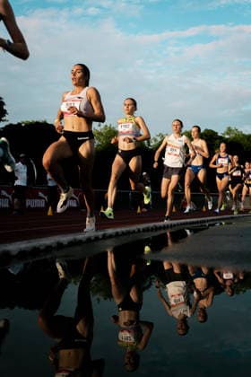 Merkel Lisa (1162, LAV Stadtwerke Tuebingen, 5000m Frauen), GER, Leichtathletik, Athletics, Lange Laufnacht, Karlsruhe, 30.05.2026, GER, Leichtathletik, Athletics, Lange Laufnacht, Karlsruhe, 30.05.2026 Karlsruhe Copyright: xStefanxMayerx EP_SMR