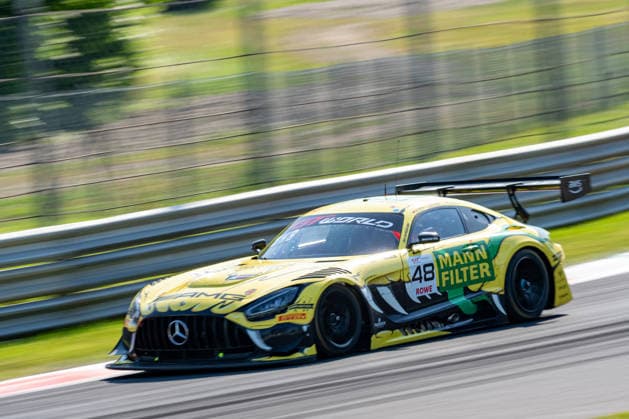 MOTORS - GT World Challenge - Monza - Round 3 Photo by IPA ABACAPRESS.COM85190897 - Lucas AUER, Luca STOLZ and Maro ENGEL driving the ( 48) Mercedes-AMG GT3 EVO of Mercedes-AMG Team MANN-FILTER during Monza - Round 3, GT World Challenge race in Monza, Italy, May 30 2026 Monza Italy  Copyright: xIPAxSport ABACAx